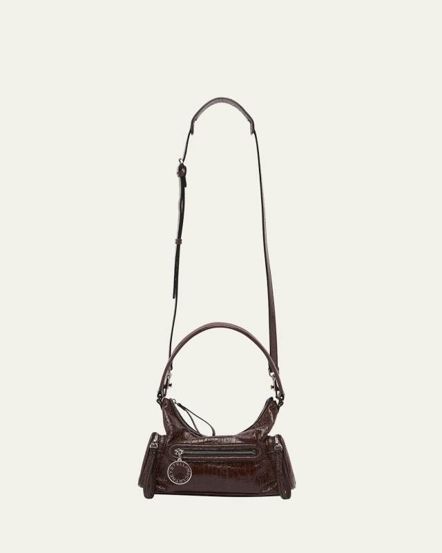 Dartmoor Small Patent Vegan Leather Shoulder Bag